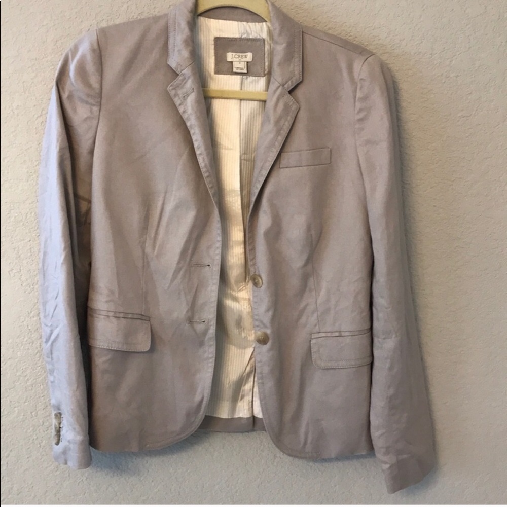 Tan jcrew blazer